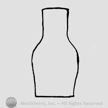 Rookwood Pottery Shape No. 1662; vase.