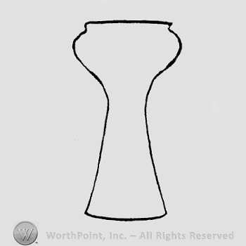 Rookwood Pottery Shape No. 1665; vase.