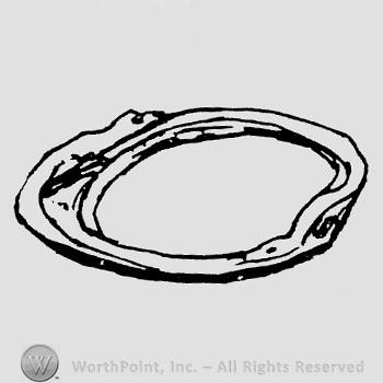 Rookwood Pottery Shape No. 1689; dragon tray.