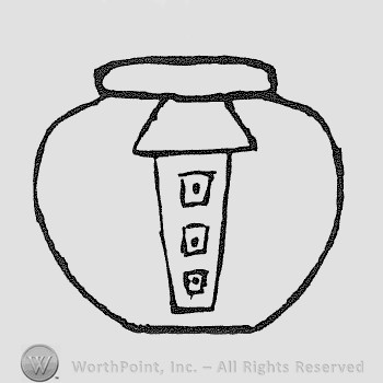 Rookwood Pottery Shape No. 1708; vase.
