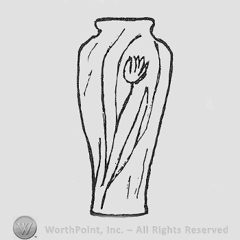 Rookwood Pottery Shape No. 1711; vase.