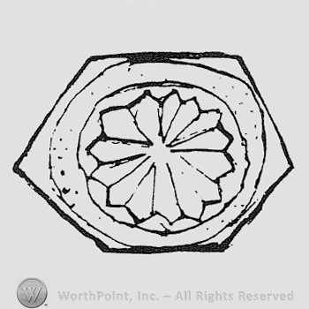 Rookwood Pottery Shape No. 1743; tray.