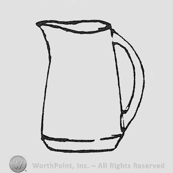 Rookwood Pottery Shape No. 1767; pitcher.