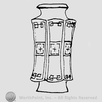 Rookwood Pottery Shape No. 1805; vase.