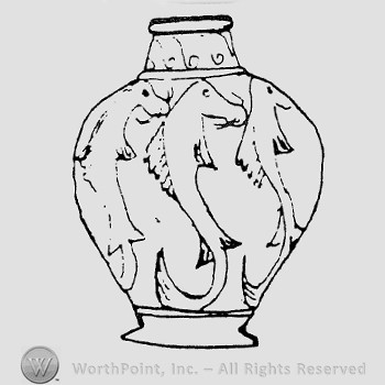 Rookwood Pottery Shape No. 1806; vase.