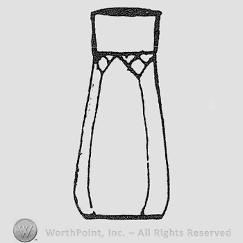 Rookwood Pottery Shape No. 1824; vase.