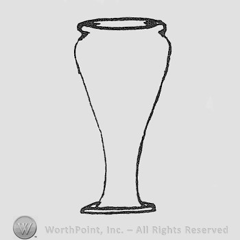 Rookwood Pottery Shape No. 1833; vase.