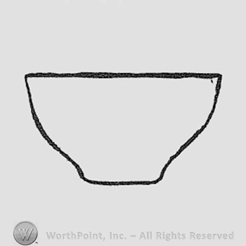 Rookwood Pottery Shape No. 1835; bowl.