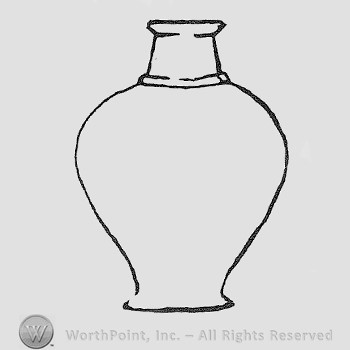 Rookwood Pottery Shape No. 1843; vase.