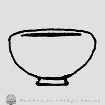 Rookwood Pottery Shape No. 1877; bowl.