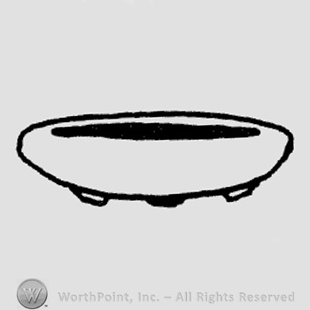 Rookwood Pottery Shape No. 1878; plate.
