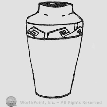 Rookwood Pottery Shape No. 1918; vase.