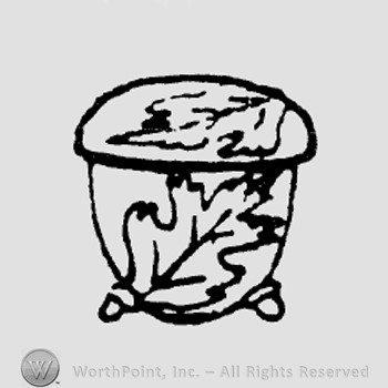 Rookwood Pottery Shape No. 2021; powder box.