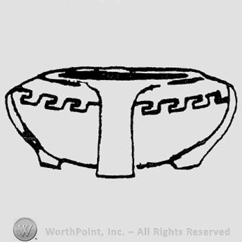 Rookwood Pottery Shape No. 2028; bowl.