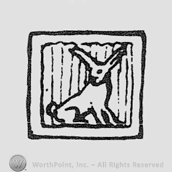 Rookwood Pottery Shape No. 2052; tile.