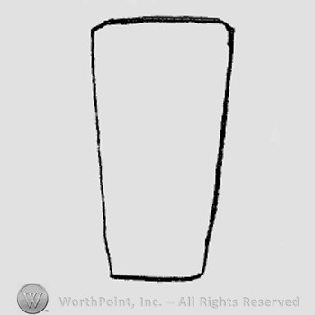 Rookwood Pottery Shape No. 2101; vase.