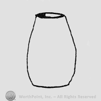 Rookwood Pottery Shape No. 2105; vase.