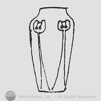 Rookwood Pottery Shape No. 2142; vase.