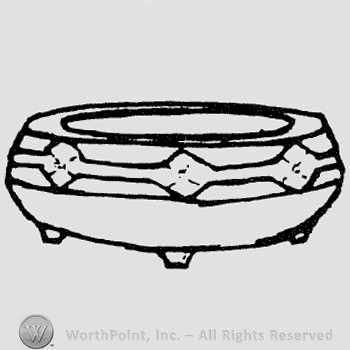 Rookwood Pottery Shape No. 2162; bowl.
