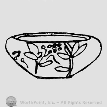 Rookwood Pottery Shape No. 2169; bowl.