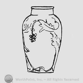 Rookwood Pottery Shape No. 2204; vase.