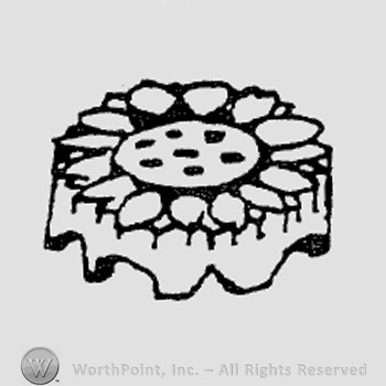 Rookwood Pottery Shape No. 2233; flowerholder.