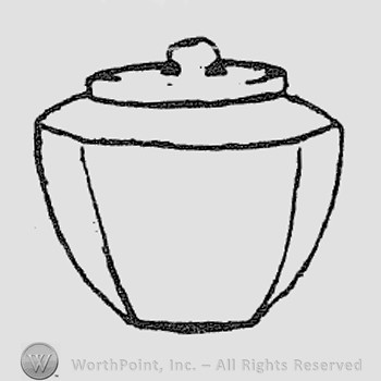 Rookwood Pottery Shape No. 2249; teapot.