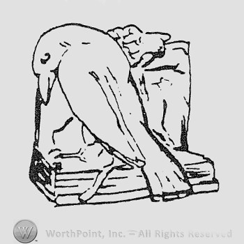 Rookwood Pottery Shape No. 2274; book-end.