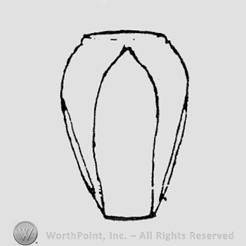 Rookwood Pottery Shape No. 2282; vase.