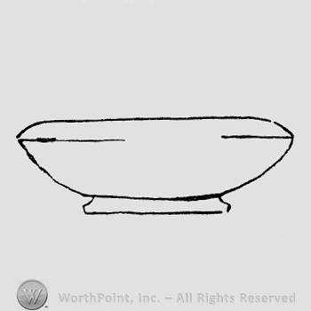 Rookwood Pottery Shape No. 2296; bowl.