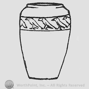Rookwood Pottery Shape No. 2314; vase.