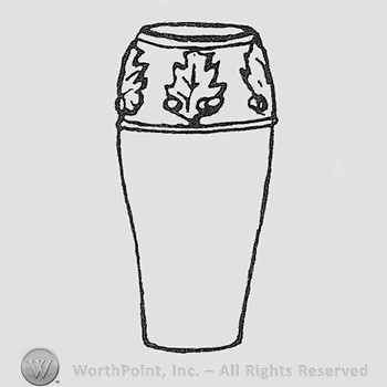 Rookwood Pottery Shape No. 2334; vase.
