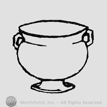 Rookwood Pottery Shape No. 2341; bowl.