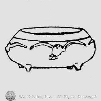 Rookwood Pottery Shape No. 2359; bowl.
