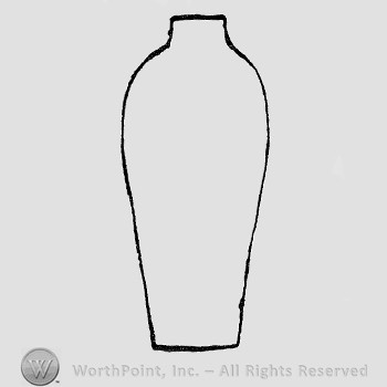 Rookwood Pottery Shape No. 2368; vase.