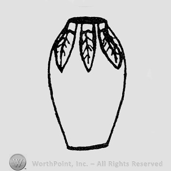 Rookwood Pottery Shape No. 2407; vase.