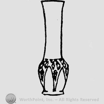 Rookwood Pottery Shape No. 2408; vase.