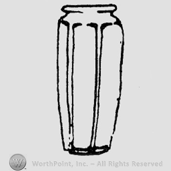 Rookwood Pottery Shape No. 2420; vase.