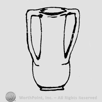 Rookwood Pottery Shape No. 2427; vase.