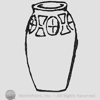Rookwood Pottery Shape No. 2433; vase.