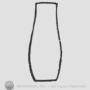 Rookwood Pottery Shape No. 2441; vase.