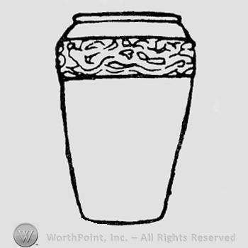 Rookwood Pottery Shape No. 2484; vase.