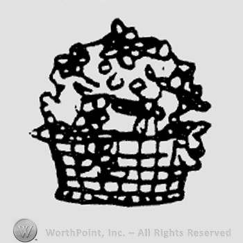 Rookwood Pottery Shape No. 2521; flower basket.