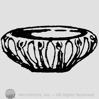 Rookwood Pottery Shape No. 2533; bowl.