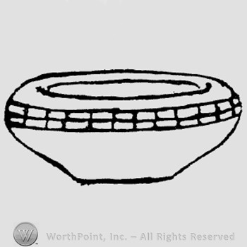 Rookwood Pottery Shape No. 2535; bowl.