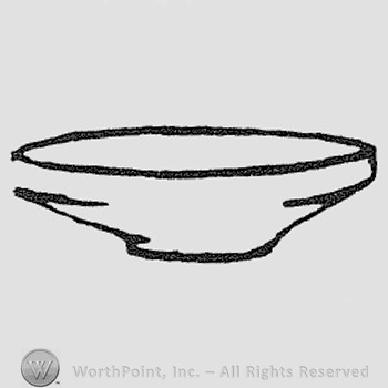 Rookwood Pottery Shape No. 2572; bowl.