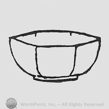 Rookwood Pottery Shape No. 2575; bowl.