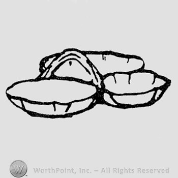 Rookwood Pottery Shape No. 2578; dish.