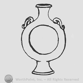 Rookwood Pottery Shape No. 2627; bottle jar.