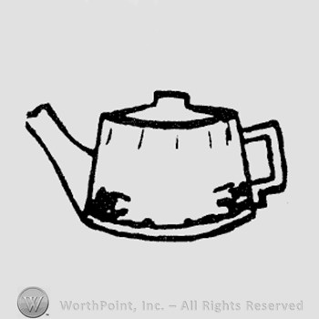 Rookwood Pottery Shape No. 2701; teapot.